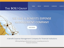 Tablet Screenshot of boligroup.com